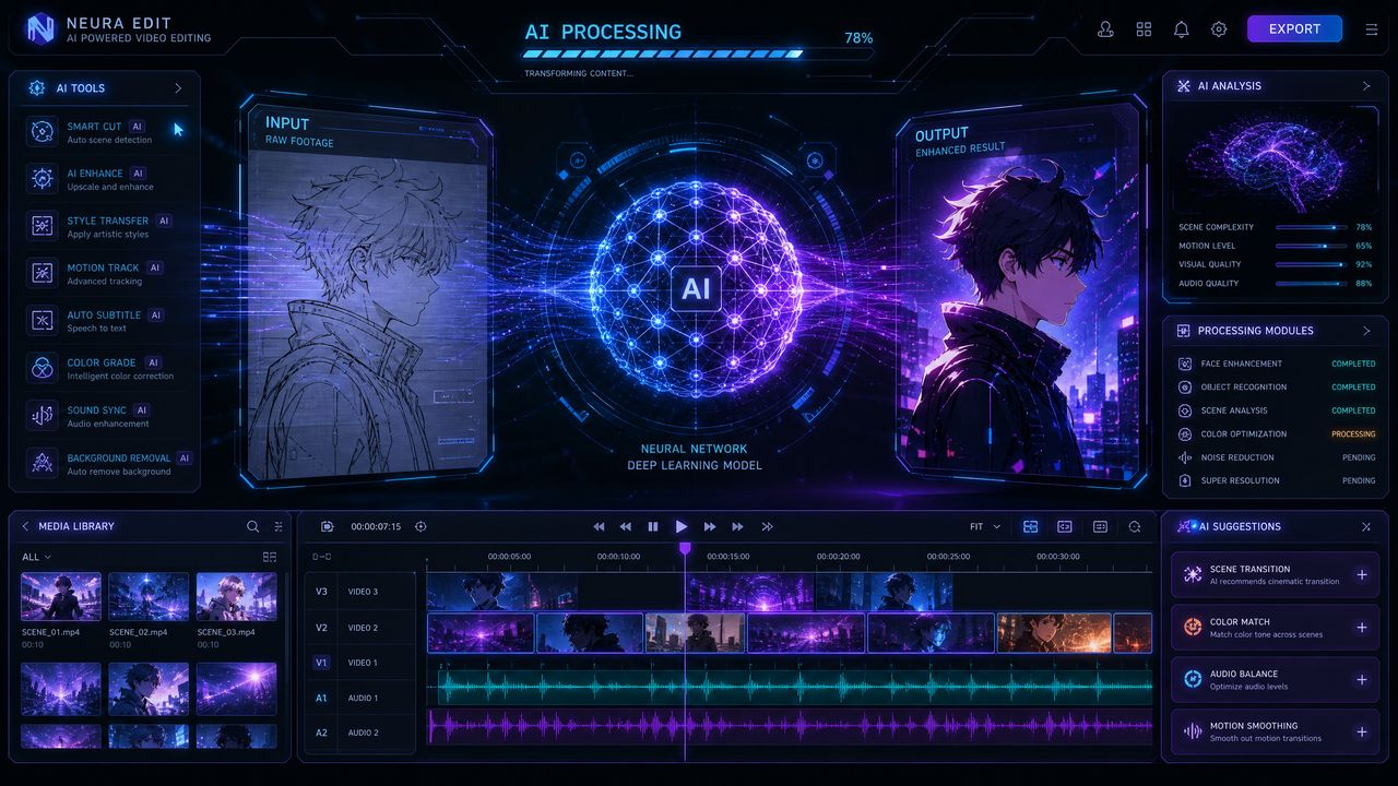 海角视频AI赋能动漫创作
